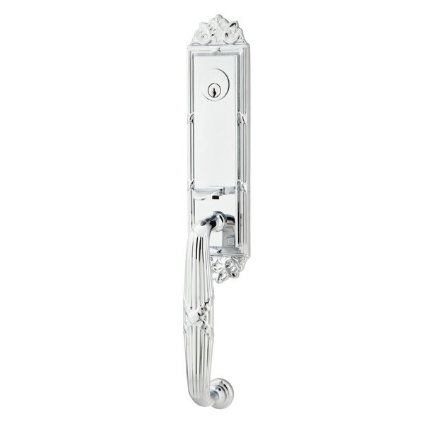 Bright Chrome Handleset 4721WUS26, EMTEK, Mfr# 4721WUS26